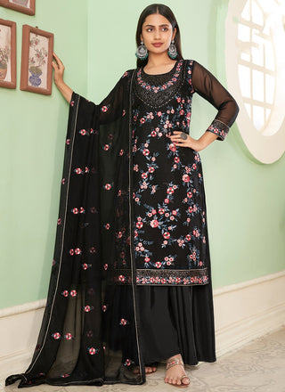 Black sharara for Wedding
