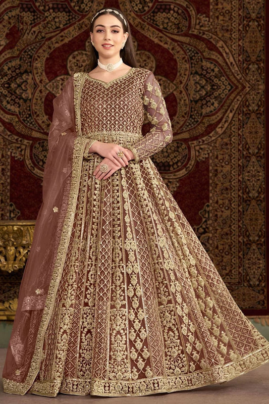 trendy anarkali gown for party eid