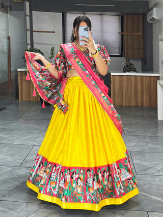 Fully printed chaniya choli for women online