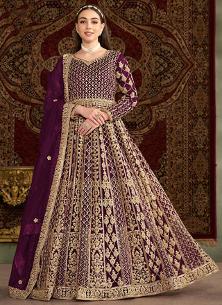 Wine color georgette sharara suit for women price
