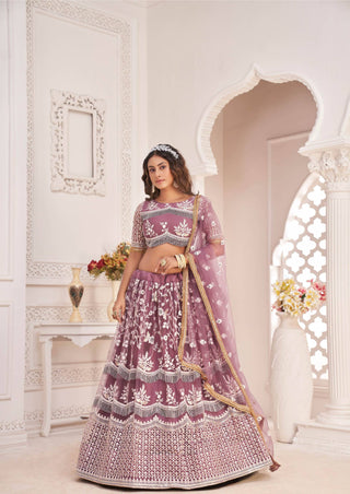 Onion lehenga choli for women
