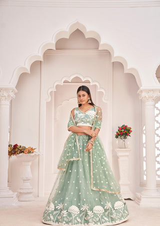 pista green lehenga choli usa amazon online