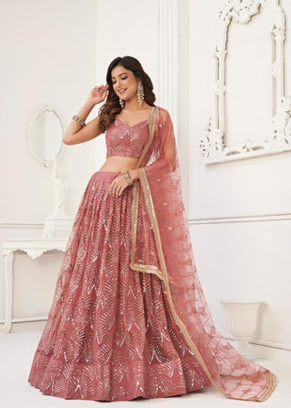 Onion lehenga choli for women online
