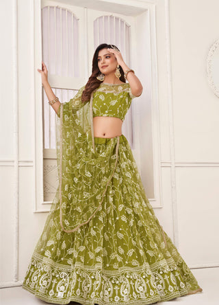 Mirror Work Lehenga Choli For women