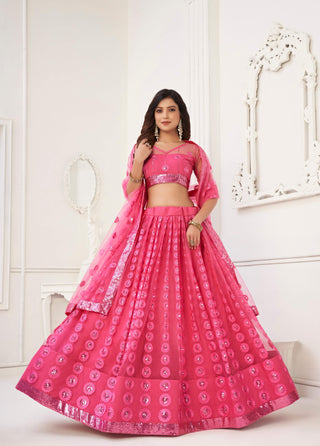 Light Pink Lehenga Bridal
