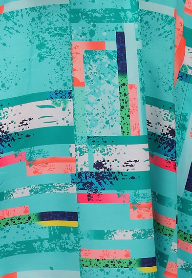 Multi color poly rayon caftan price