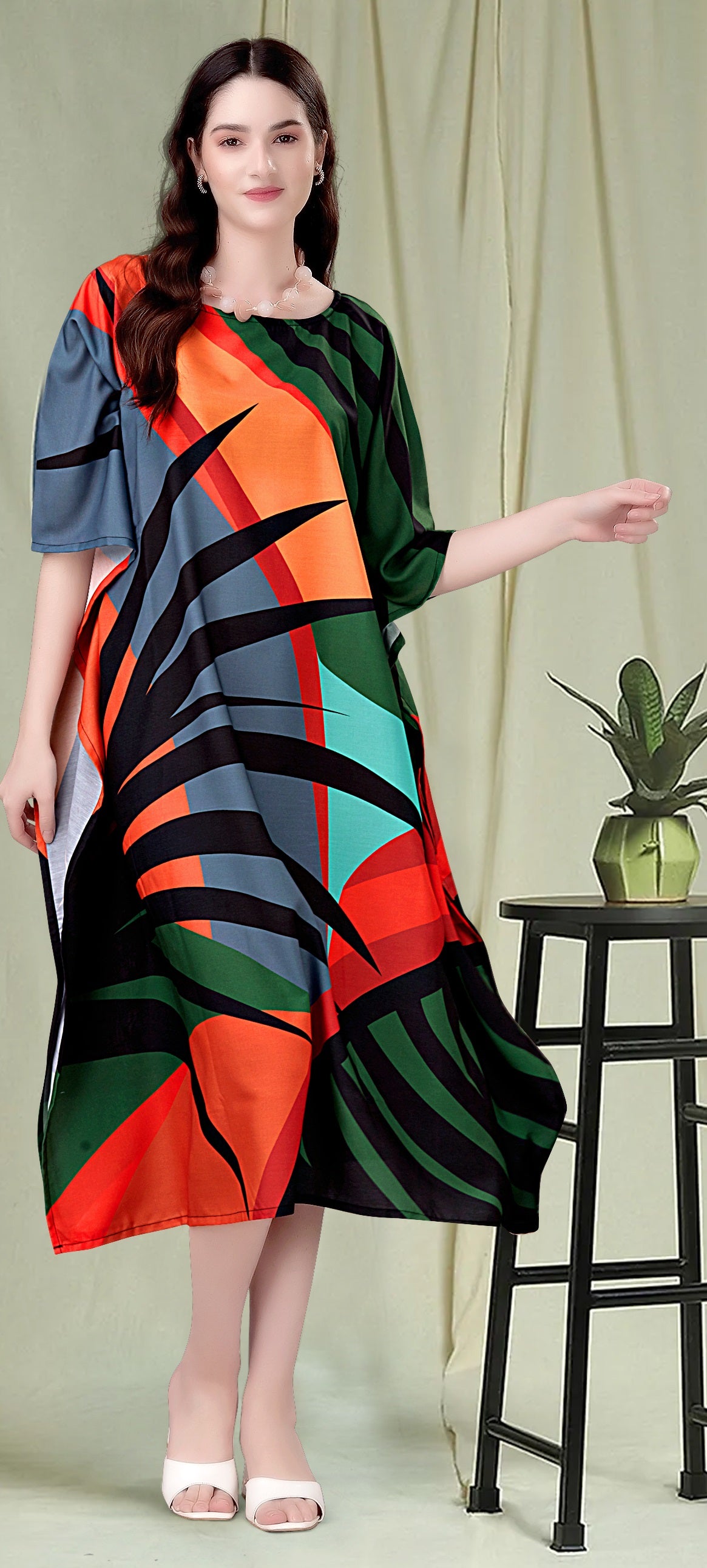 Simple kaftan styles for female