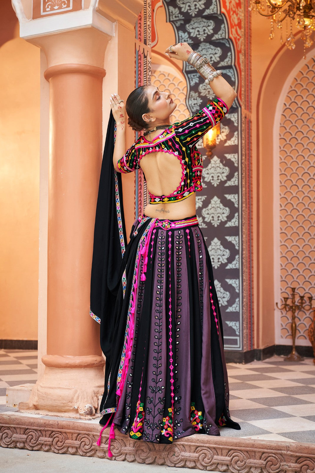 Lehenga choli with blouse