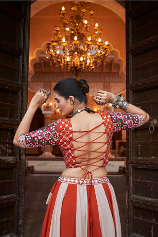 Lehenga choli with blouse