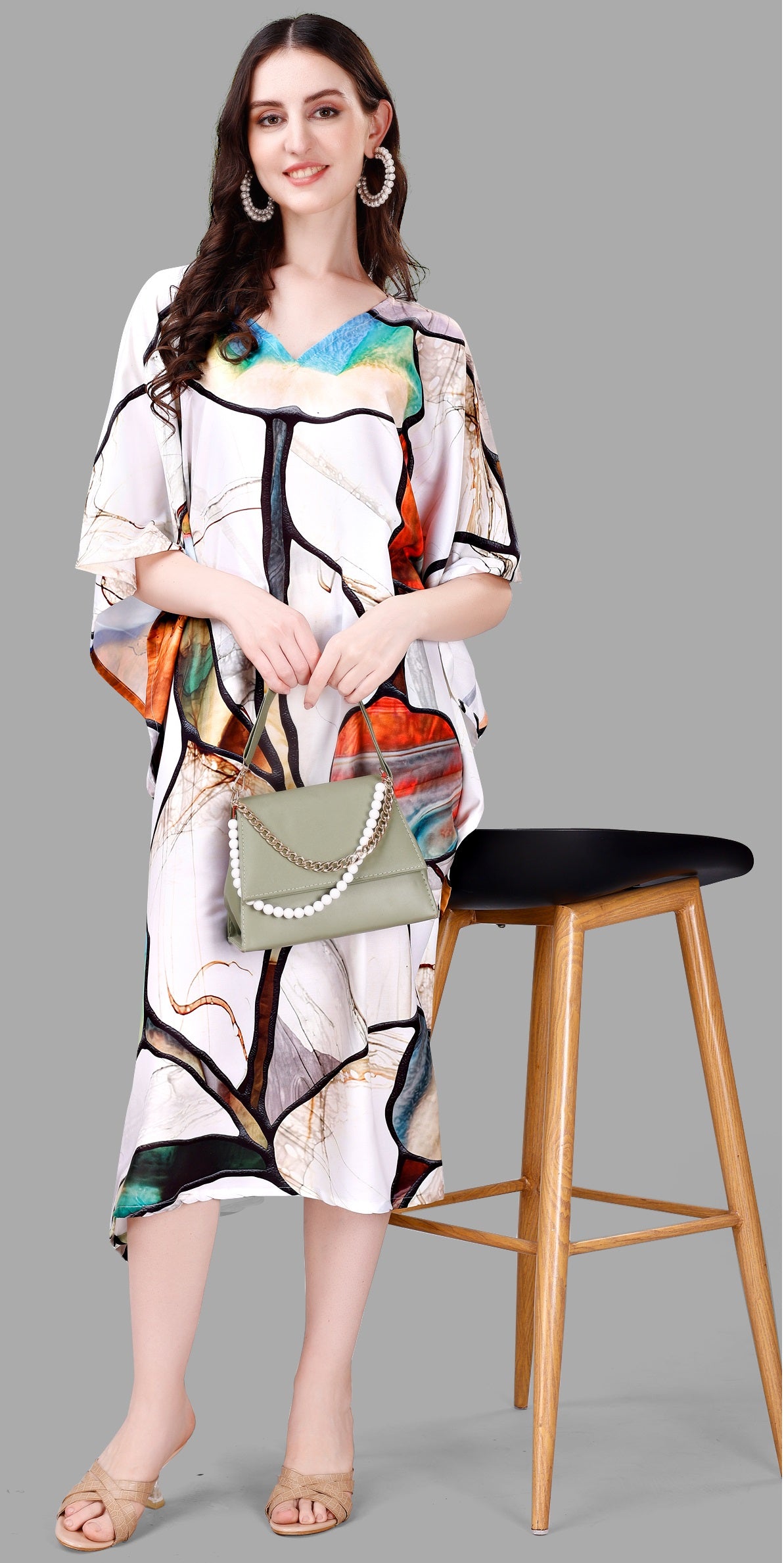 Kaftan Dress party wear for ladies
