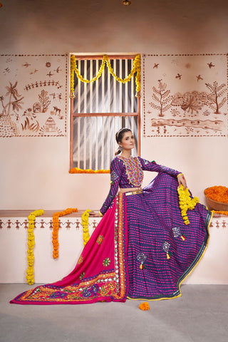 Designer Simple chaniya choli for Navratri