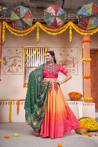 Navratri style Lehenga choli