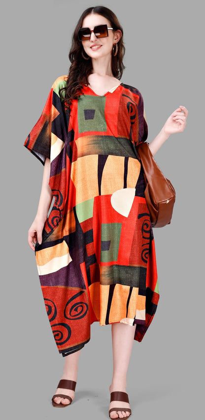 Simple kaftan designs for ladies
