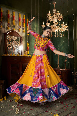 yellow lehenga choli for haldi