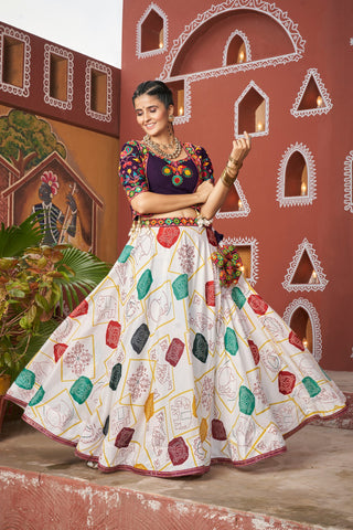 Multi-color Lehenga Choli online
