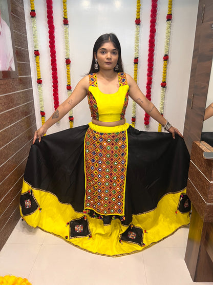 garba wear Black chaniya choli  