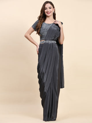 Ready made pleated saree online amazon