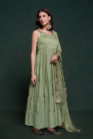 georgette pista occasion gown