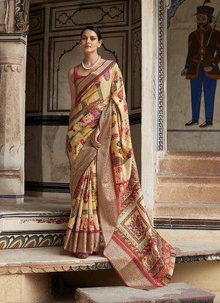 Multi color dola viscose saree for women price
