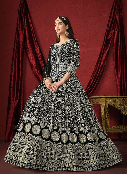 Georgette Gown Party Wear
