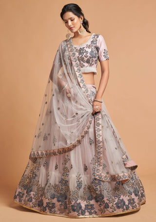 Grey lehenga combination Blouse