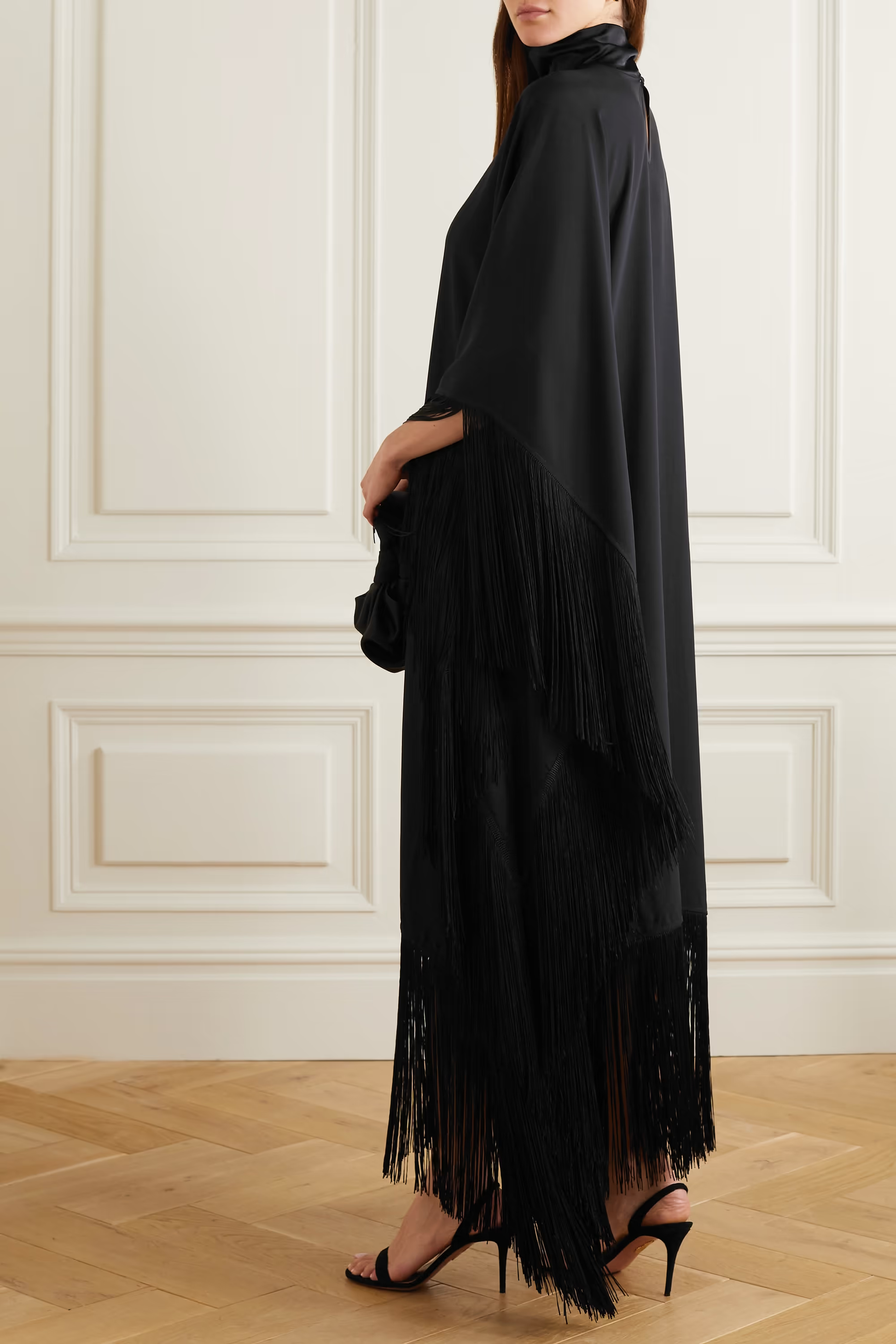 Maxi kaftan high neck