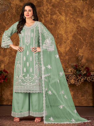 Pista color net sharara suit for women price
