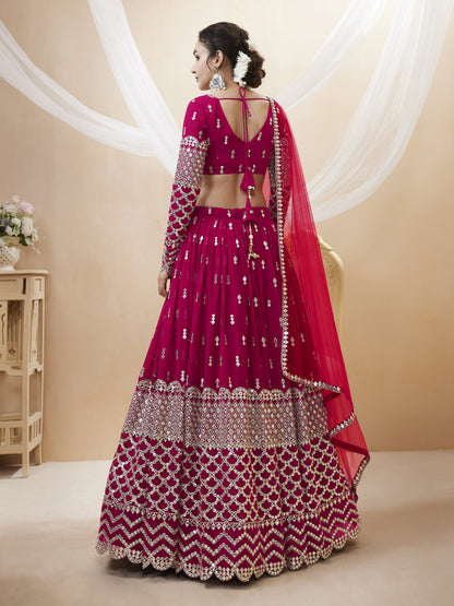 Light pink lehenga Bridal