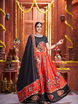 Red Chaniya Choli for Navratri