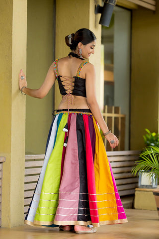 Fancy blouse with lehenga 