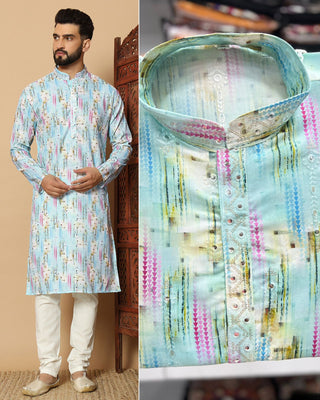 mens kurta pyjama set for party wear