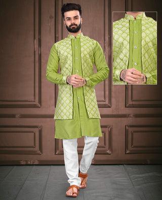 Men's Traditional wear Indo-Western Kurtas Pajama