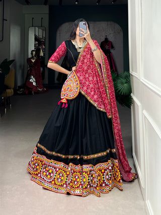 Best black chaniya for navratri
