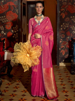 Pink colour saree for women with price
