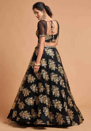 Sequin Lehenga Choli