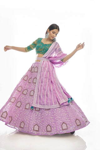 Purple Lehenga