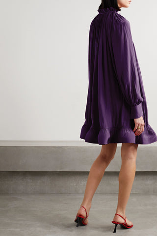 Trendy stylish purple  kaftan 