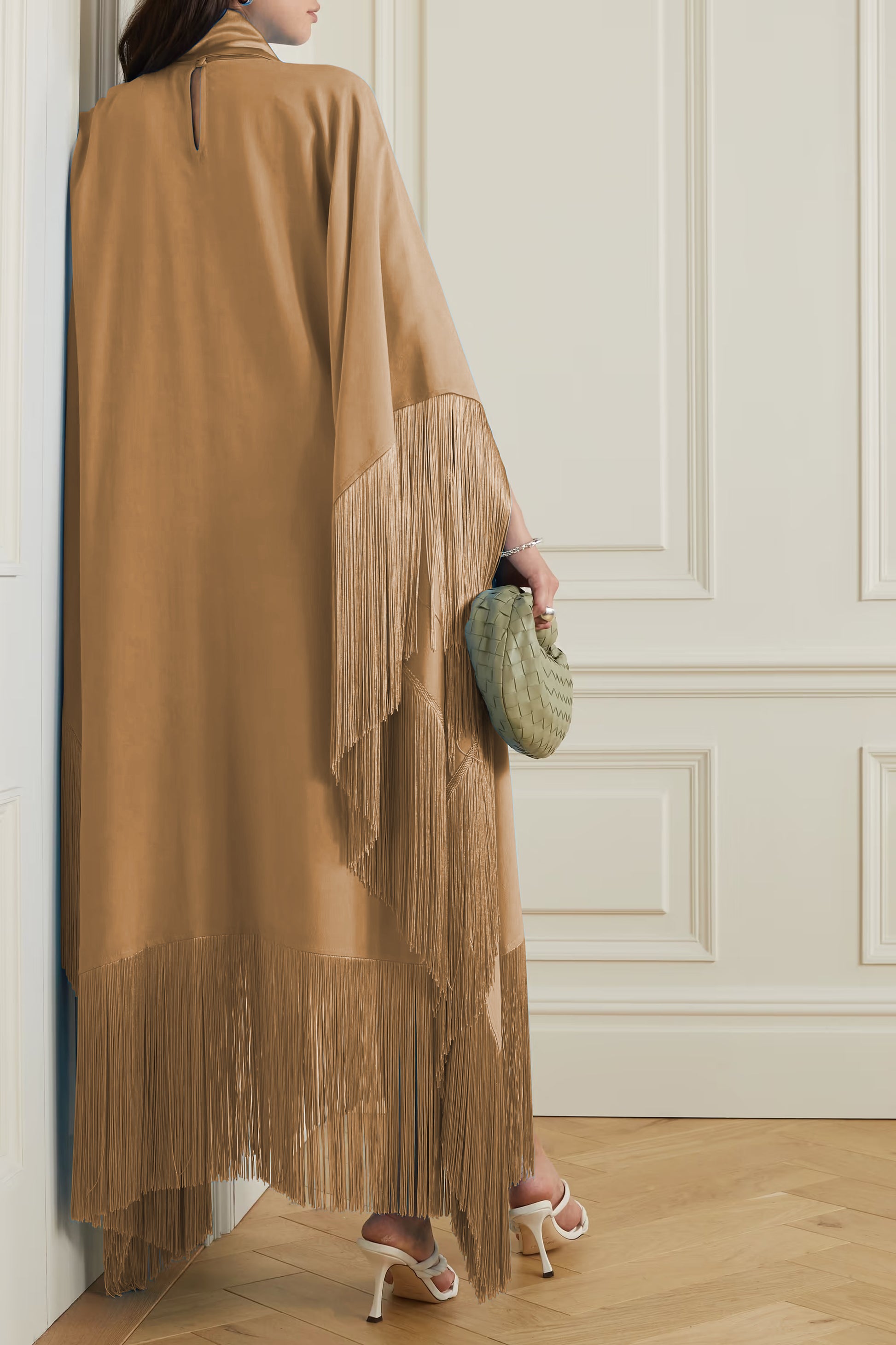 High Neck Style Fringed Kaftans