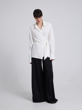 White And Black Tokyo Spun Co-ord Sets For Women