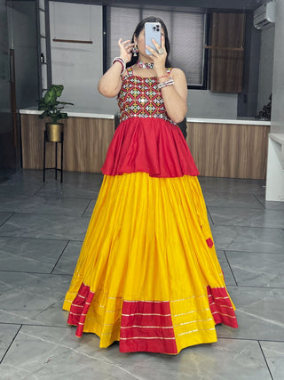 Yellow lehenga combination
