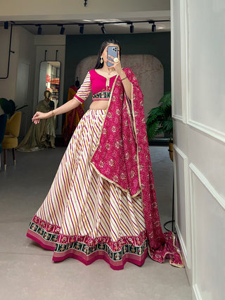 Patola Print Lehenga Choli