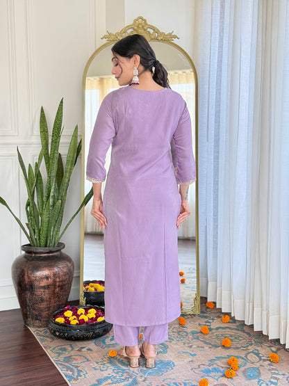 Purple color viscose salwar suit price