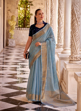 Pure Linen Silk sarees with price