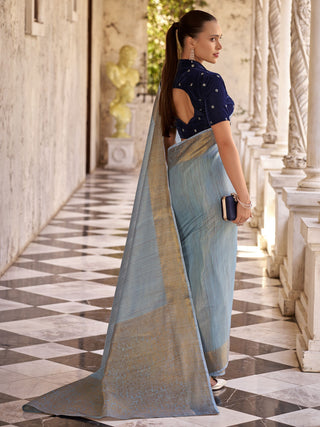 Pure Linen tissue sarees