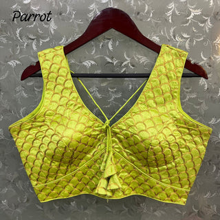 Bollywood Inspiration Parrot Blouse