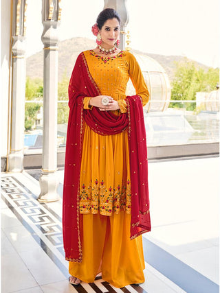 Women's Mustard colour Suit