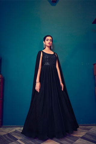 Georgette Gown Party Wear