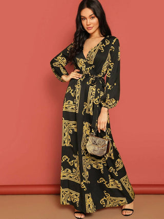 Yellow kaftan for haldi