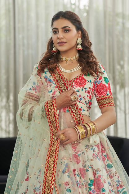 Pure Silk Lehenga Choli With Dupatta