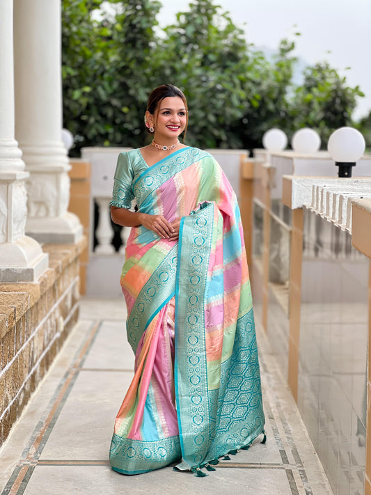 Pure Banarasi Silk saree for wedding
